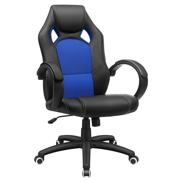 Ergonomická Gamer stolička, kancelárska stolička, modrá | SONGMICS