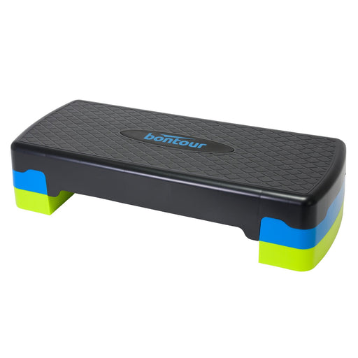BONTOUR Aerobic Step mostík, čierny, modrý, zelený-Vashome.sk