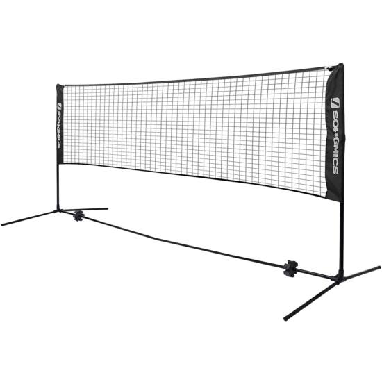 SONGMICS Bedmintonová sieť 400x155 cm, čierna-Vashome.sk