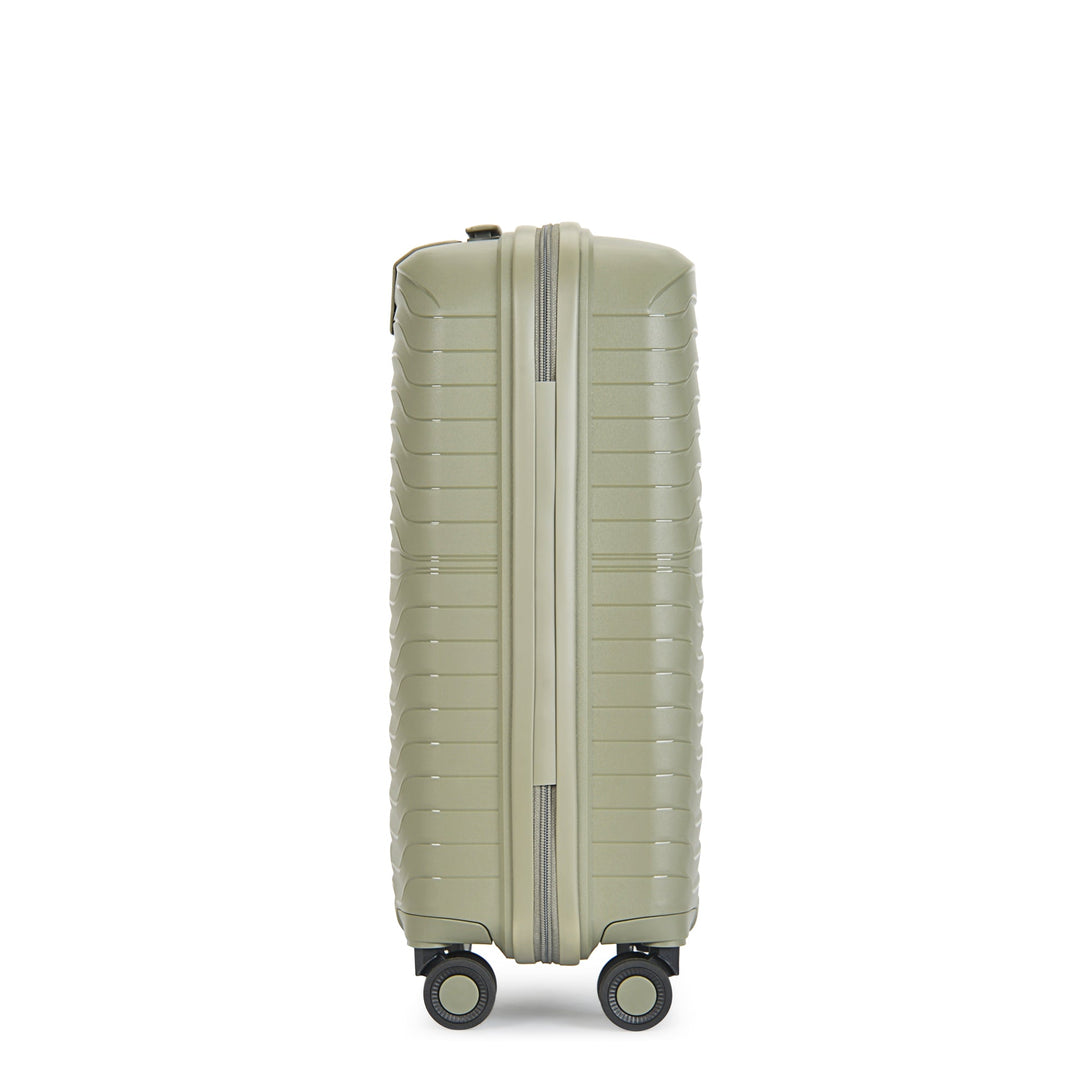 Bontour "City" 4-kolieskový kufor s TSA zámkom 67x44x25 cm, veľkosť M, zelený-Vashome.sk