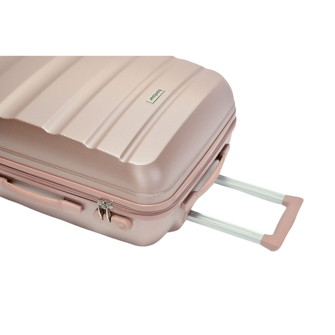 BONTOUR "Horizontal" Veľký kufor na 4 kolieskach 75x50x29 cm, veľkosť L, Rosegold-Vashome.sk