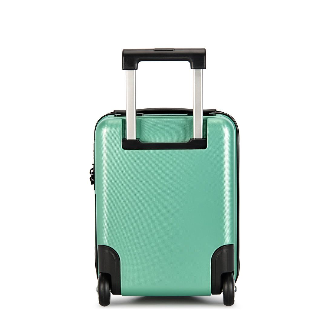 Bontour kabínový kufor 40x30x20cm, príručná batožina WIZZ AIR, púdrovo zelená-Vashome.sk