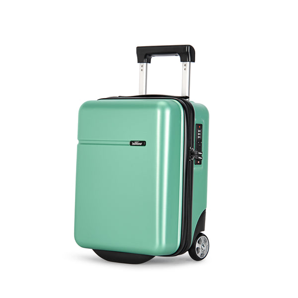 Bontour kabínový kufor 40x30x20cm, príručná batožina WIZZ AIR, púdrovo zelená-Vashome.sk