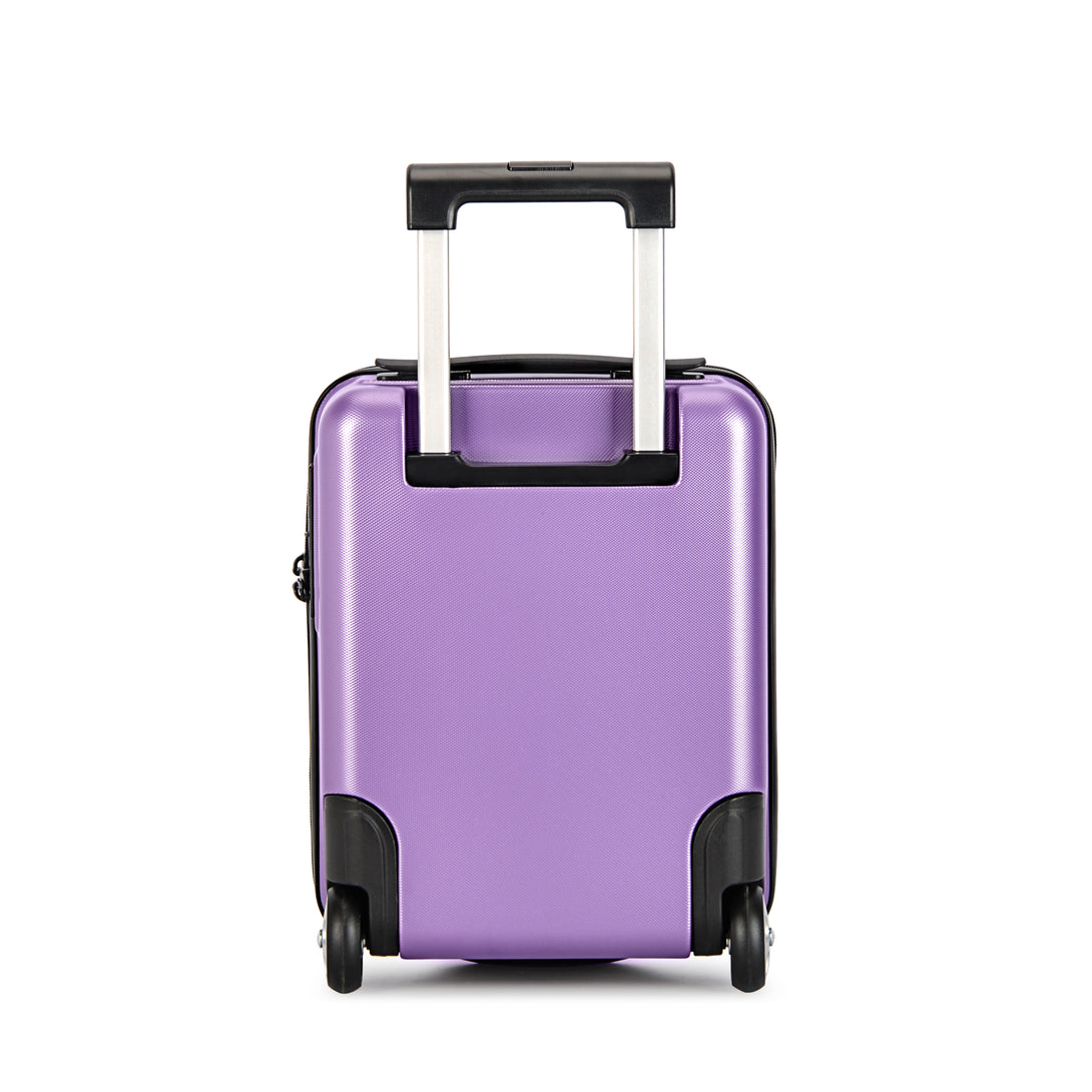 Bontour kabínový kufor 40x30x20cm, príručná batožina WIZZ AIR, ružovo fialová-Vashome.sk
