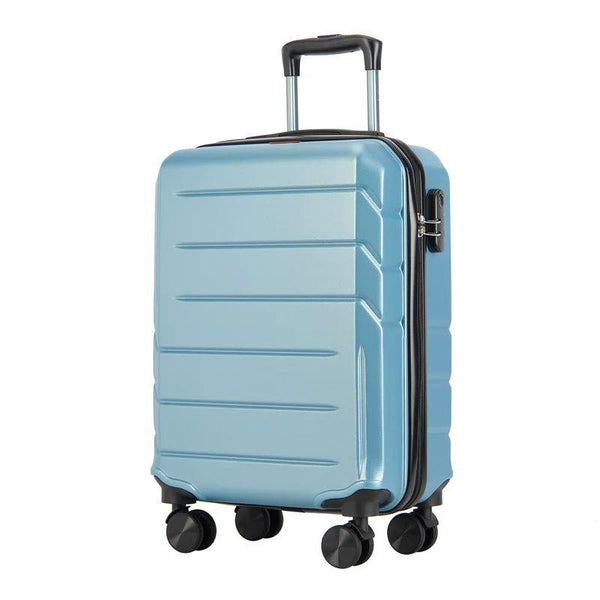 BONTOUR "Spinner" 4 kolieskový kabínový kufor 55×39×20 cm, ľadová modrá-Vashome.sk