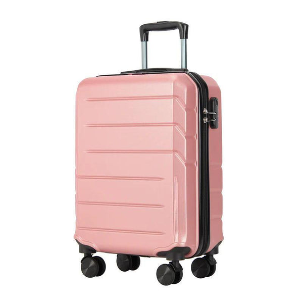 BONTOUR "Spinner" 4 kolieskový kabínový kufor 55×39×20 cm, Rose Gold-Vashome.sk