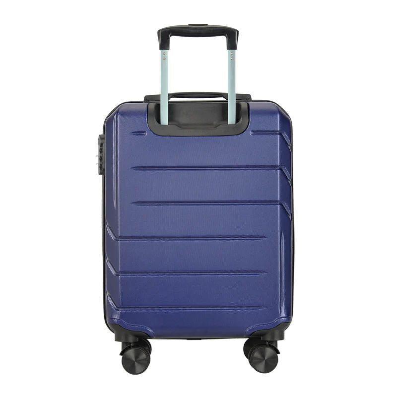 BONTOUR "Spinner" 4 kolieskový kabínový kufor 55×39×20 cm, modrý-Vashome.sk