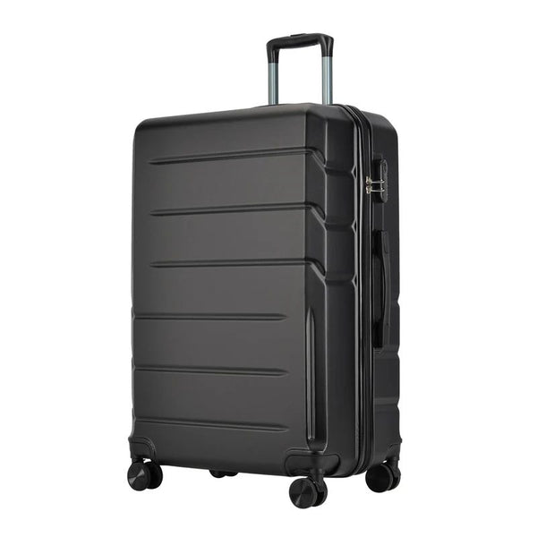 BONTOUR „SPINNER“ Stredne veľký kufor s dvojitými kolieskami M, Čierny-Vashome.sk