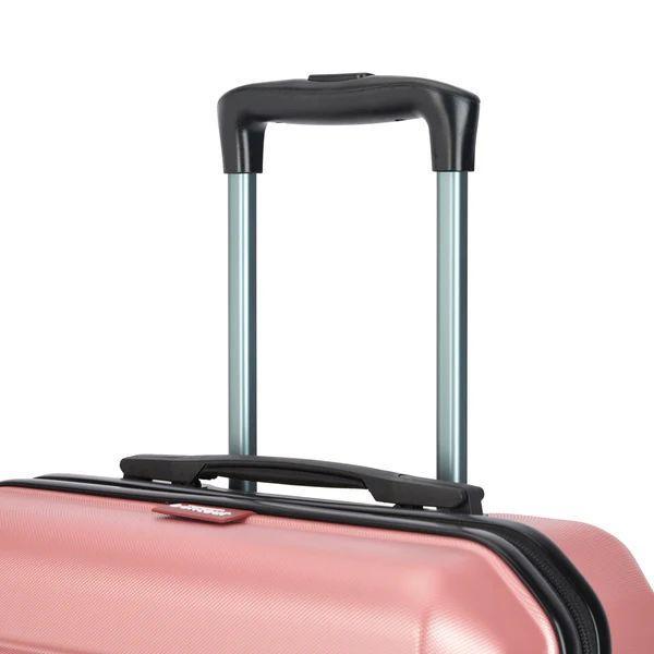 BONTOUR „SPINNER“ Stredne veľký kufor s dvojitými kolieskami M, Rose gold-Vashome.sk