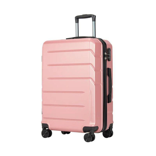 BONTOUR „SPINNER“ Stredne veľký kufor s dvojitými kolieskami M, Rose gold-Vashome.sk