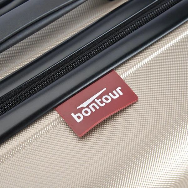 BONTOUR „SPINNER“ Stredne veľký kufor s dvojitými kolieskami M, šampanská-Vashome.sk