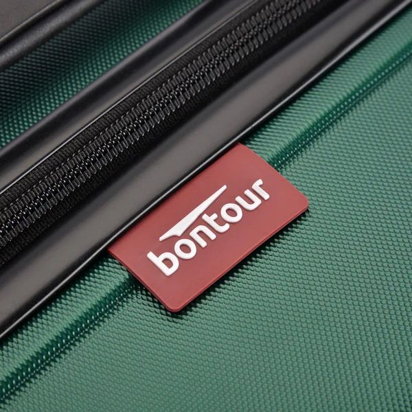 BONTOUR „SPINNER“ Stredne veľký kufor s dvojitými kolieskami M, Zelený-Vashome.sk