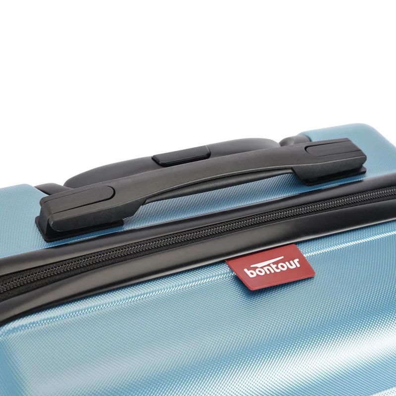 BONTOUR „SPINNER“ Veľký kufor s dvojitými kolieskami, veľkosť L, ľadovo modrý-Vashome.sk