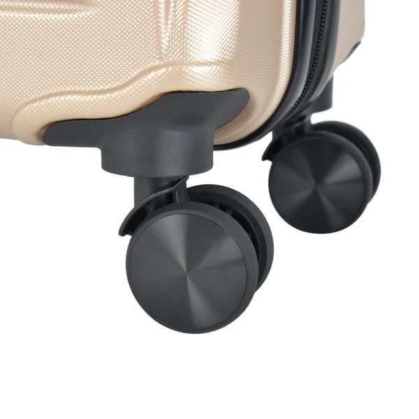 BONTOUR „SPINNER“ Veľký kufor s dvojitými kolieskami, veľkosť L, šampanská-Vashome.sk