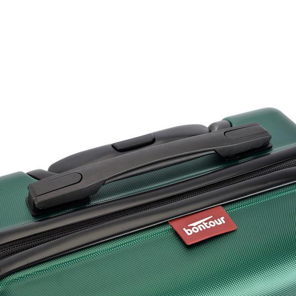 BONTOUR „SPINNER“ Veľký kufor s dvojitými kolieskami, veľkosť L, Zelený-Vashome.sk