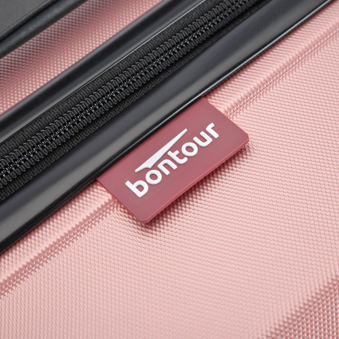 BONTOUR „WAVE“ stredne veľký kufor s dvojitými kolieskami, veľkosť M, rose gold-Vashome.sk