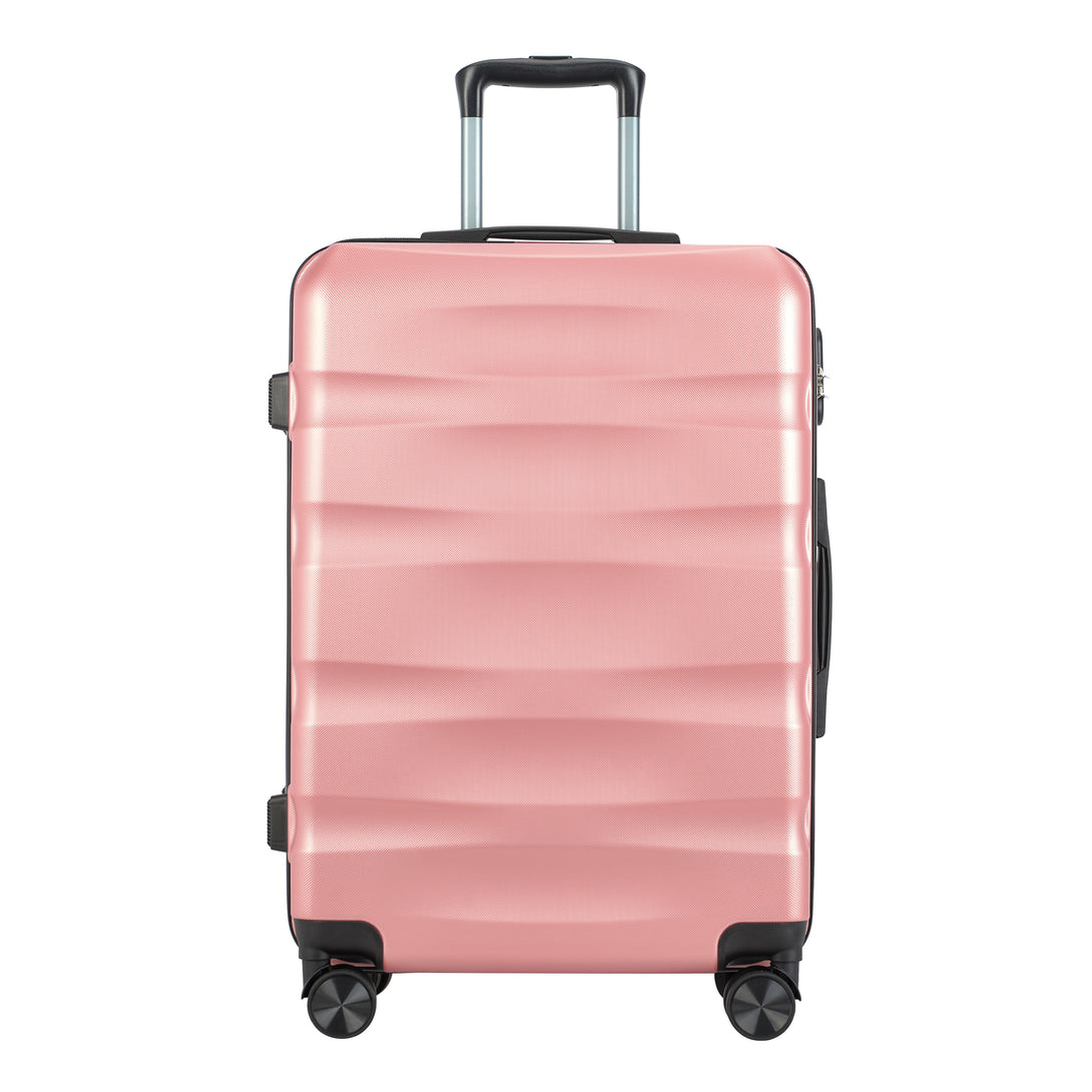 BONTOUR „WAVE“ stredne veľký kufor s dvojitými kolieskami, veľkosť M, rose gold-Vashome.sk