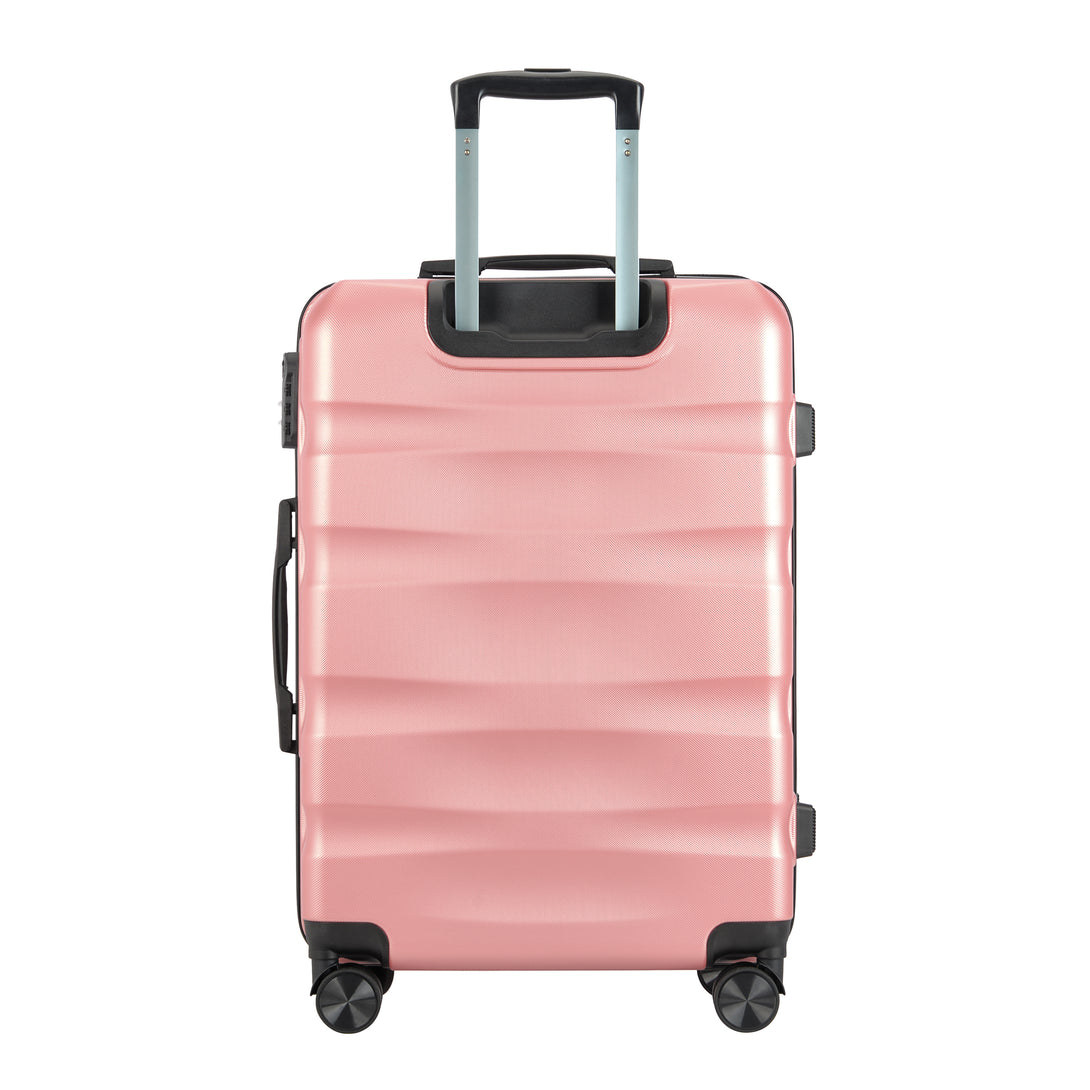 BONTOUR „WAVE“ stredne veľký kufor s dvojitými kolieskami, veľkosť M, rose gold-Vashome.sk