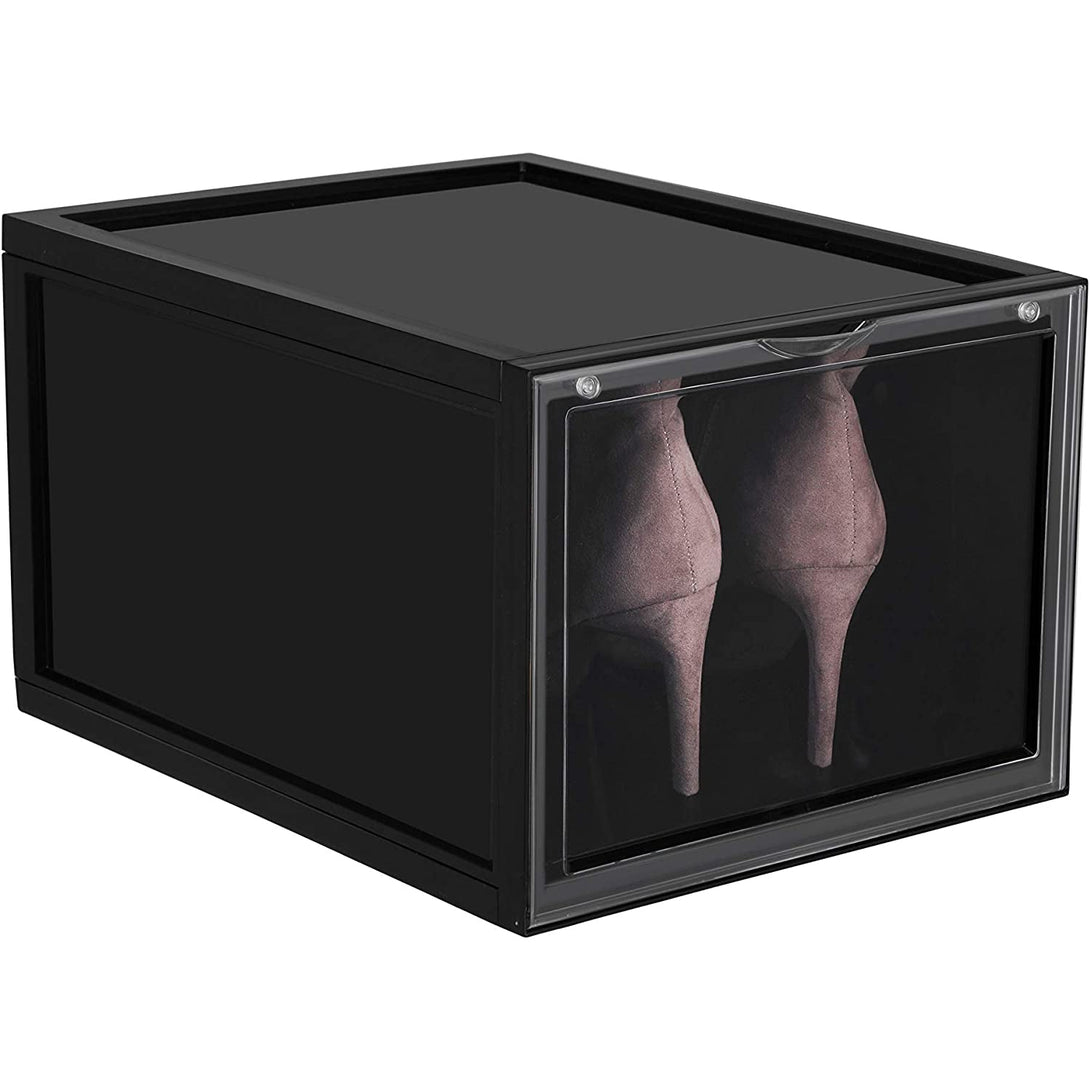 Box na topánky, 6 stohovateľných organizérov na topánky, 28 x 36 x 22 cm-Vashome.sk