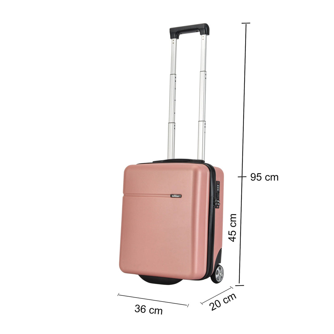 BONTOUR CabinOne EASYJET Kabínový kufor vo farbe ružového zlata (45x36x20 cm)-Vashome.sk