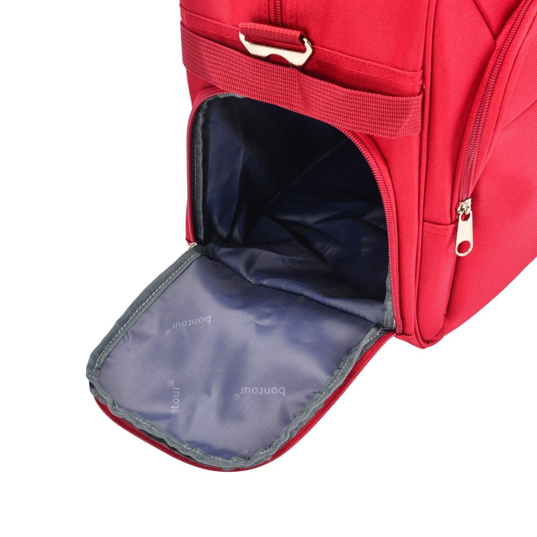 Bontour AIR Cestovná taška, kabínová taška Wizzair 40x30x20 cm Červená-Vashome.sk