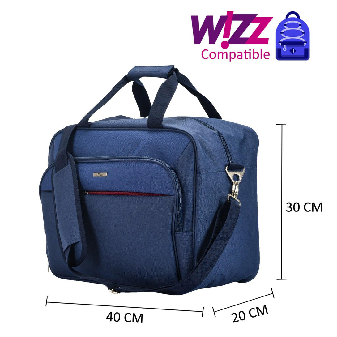 AIR Cestovná taška, kabínová taška Wizzair 40x30x20 cm Modrá | BONTOUR-Vashome.sk