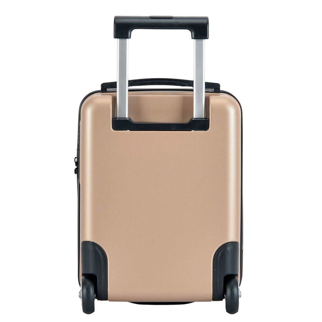 BONTOUR CabinOne kabínový kufor, farba šampanského(40x30x20 cm), ktorý je možné prepravovať na letoch WIZZAIR zadarmo-Vashome.sk