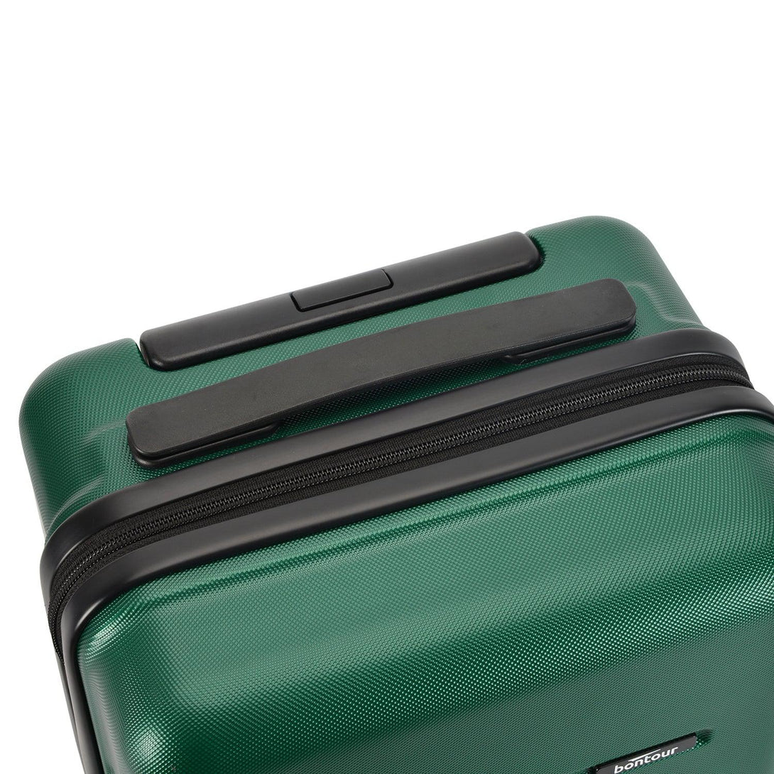 BONTOUR CabinOne kabínový kufor, zelená farba (40x30x20 cm), ktorý je možné prepravovať na letoch WI-Vashome.sk