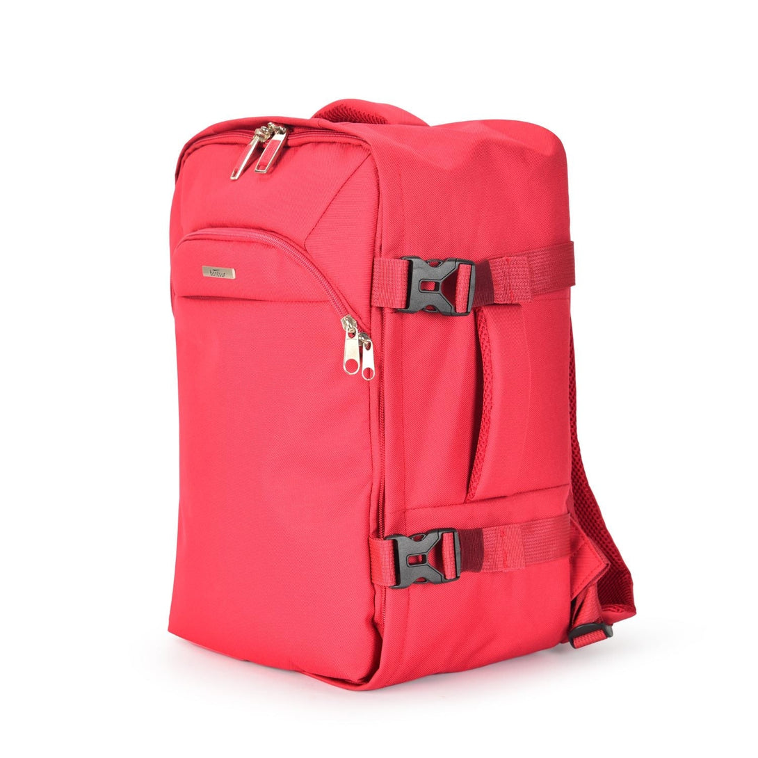 BONTOUR AIR Cestovný batoh, veľkosť WizzAir/Ryanair 40x25x20cm, červený-Vashome.sk