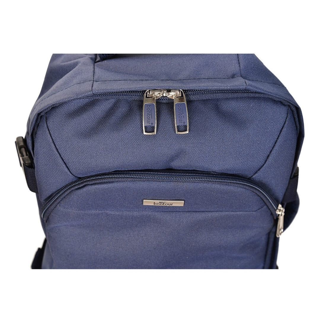 BONTOUR AIR Cestovný batoh, veľkosť WizzAir/Ryanair 40x25x20cm, modrý-Vashome.sk