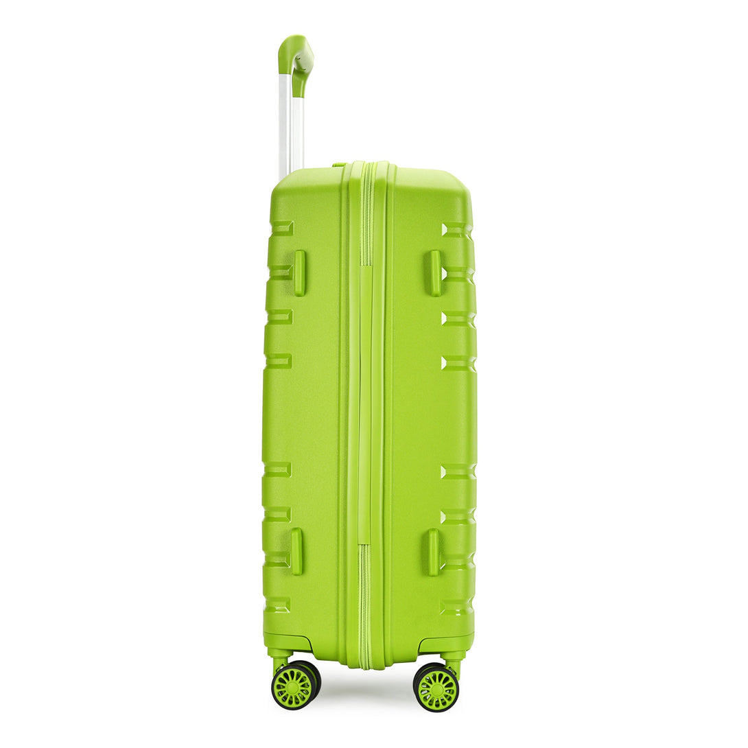 "CHARM" Sada 3 ks kufrov, 4-kolieskové s TSA zámkom, citrusovo zelená | BONTOUR-Vashome.sk