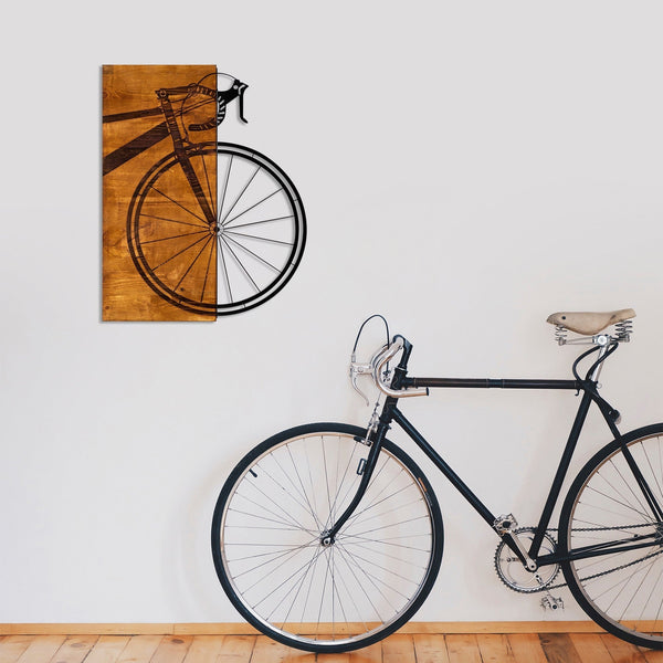 Drevená nástenná dekorácia Bicykel-Vashome.sk