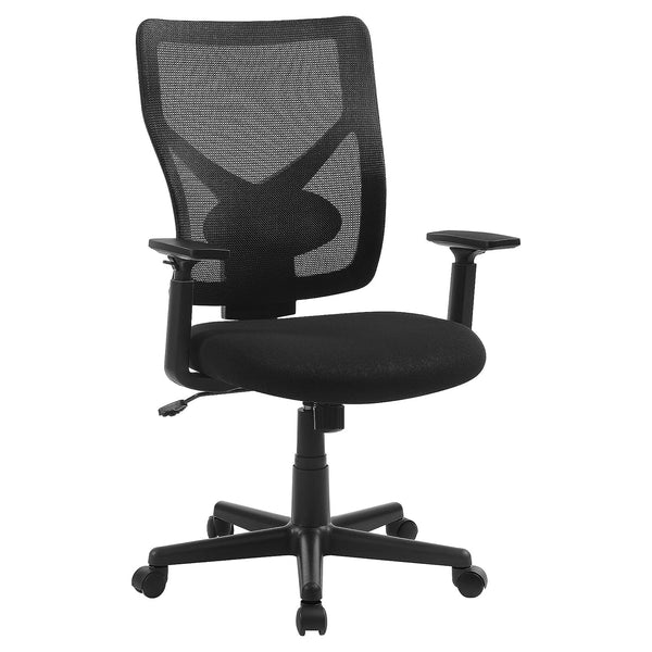Ergonomická kancelárska stolička, otočná stolička, čierna | SONGMICS-Vashome.sk