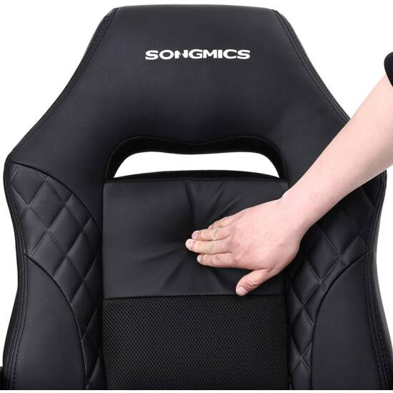 SONGMICS Ergonomická Gamer stolička, priedušná kancelárska stolička-Vashome.sk