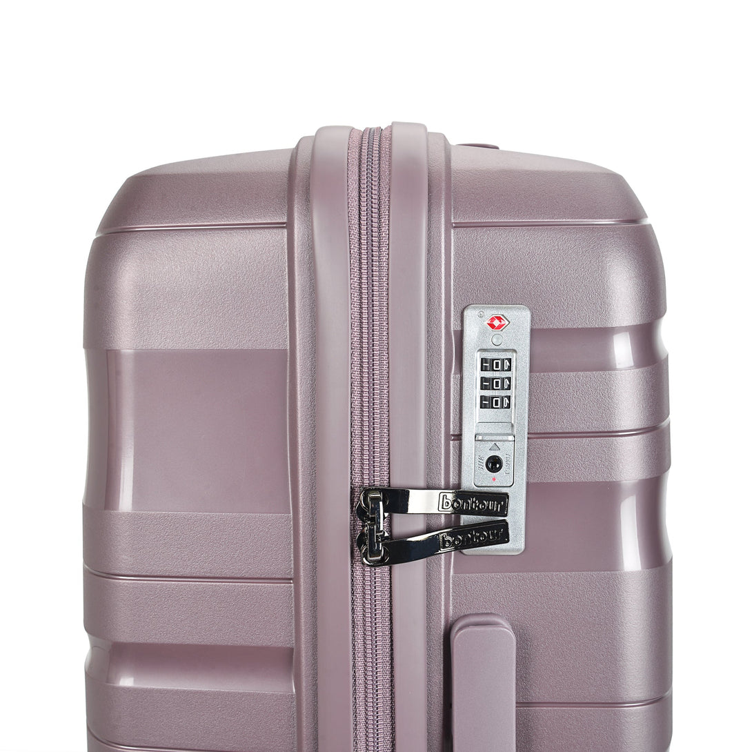 "Flow" 4-kolesový kufor s TSA číselným zámkom, veľkosť L, levanduľovo fialový BONTOUR-Vashome.sk