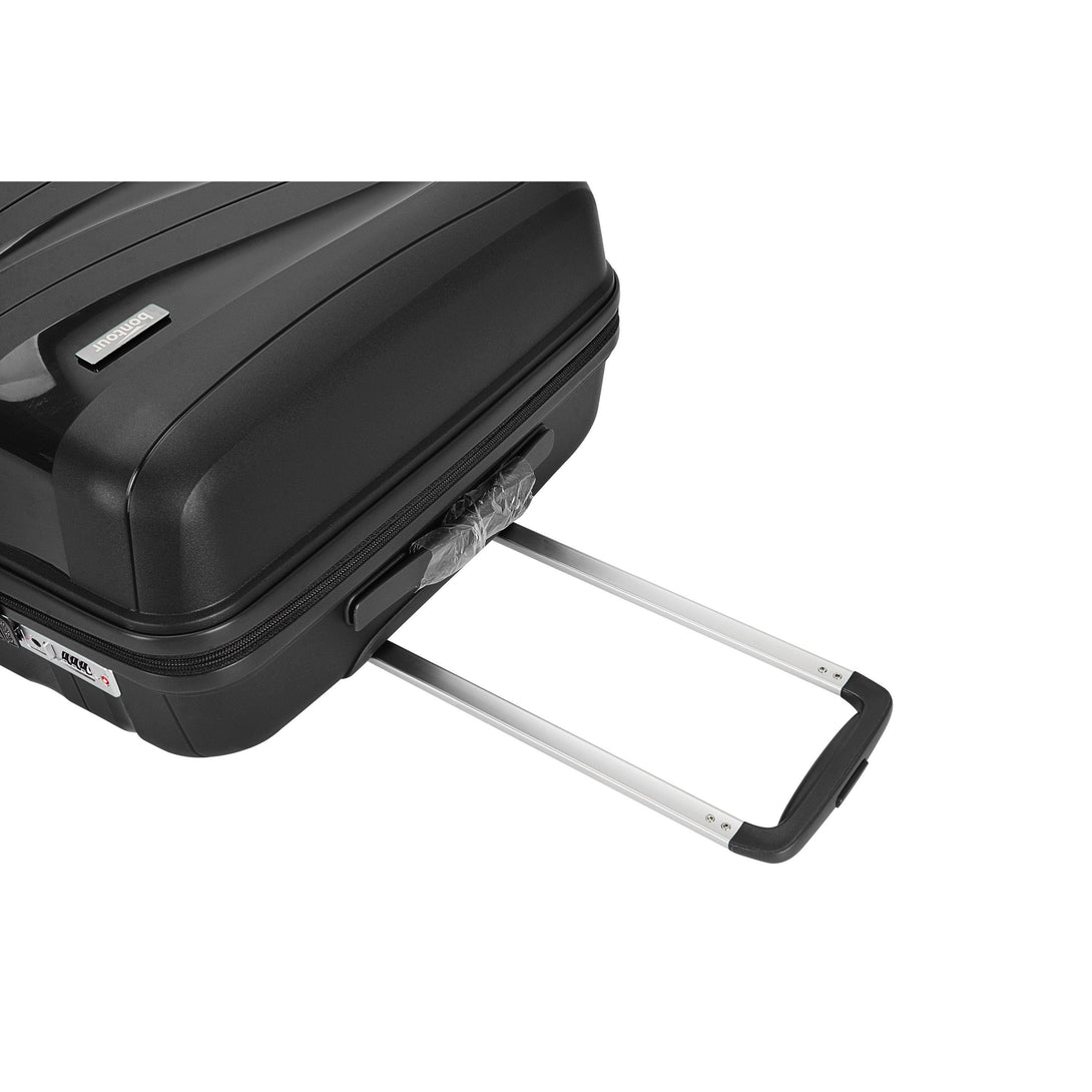 "Flow" 4-kolieskový kufor s TSA zámkom, veľkosť M, čierny | BONTOUR-Vashome.sk