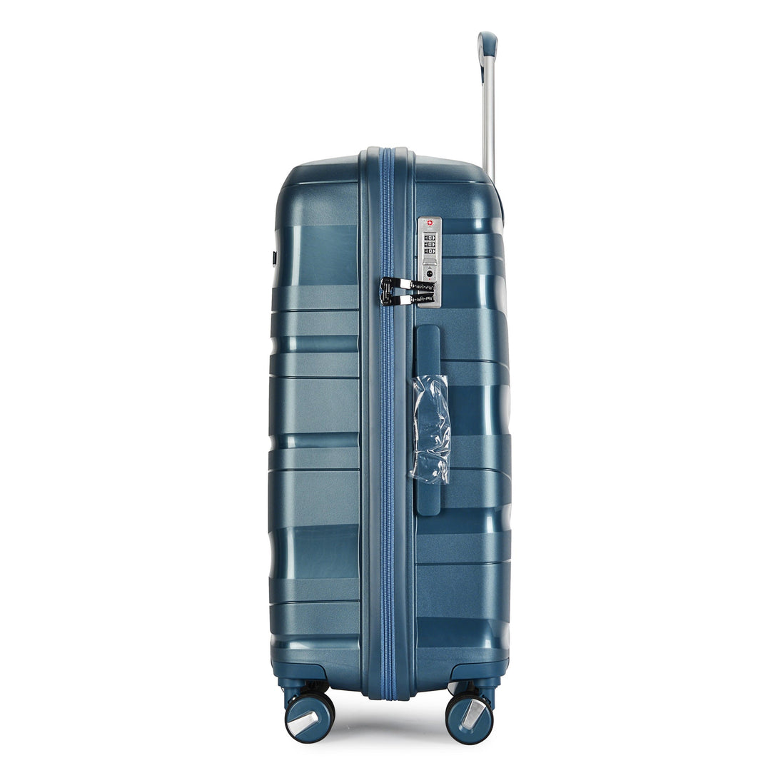 "Flow" 4-kolieskový kufor s TSA zámkom, veľkosť M, ľadovo modrý | BONTOUR-Vashome.sk