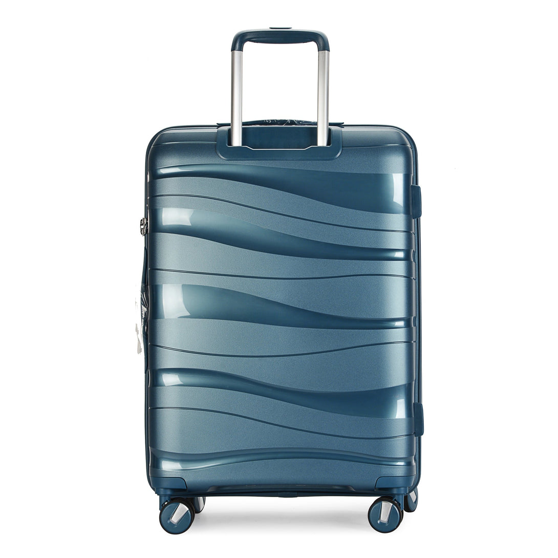 "Flow" 4-kolieskový kufor s TSA zámkom, veľkosť M, ľadovo modrý | BONTOUR-Vashome.sk