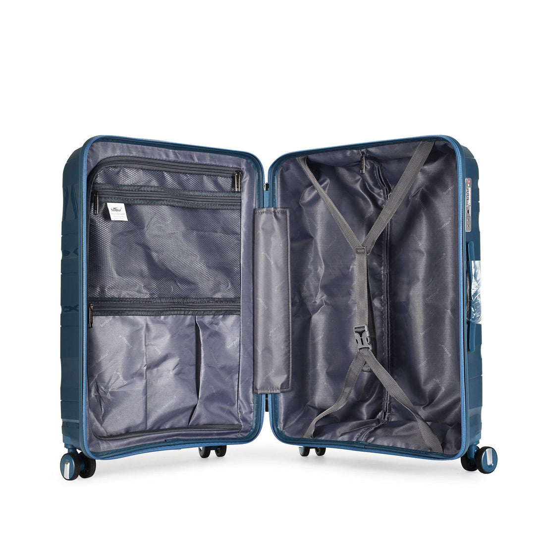 "Flow" 4-kolieskový kufor s TSA zámkom, veľkosť L, ľadovo modrý | BONTOUR-Vashome.sk