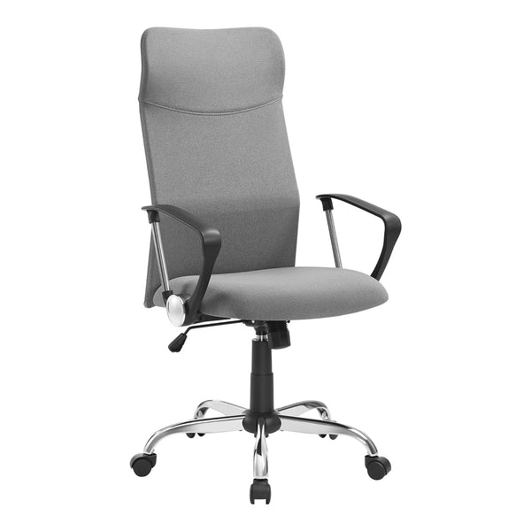 Kancelárska stolička, ergonomická otočná stolička, sivá | SONGMICS-Vashome.sk