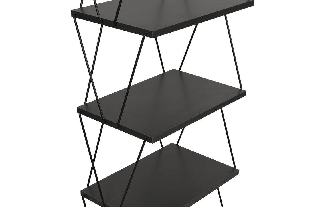 Könyvespolc Balaban - Anthracite-Vashome.sk