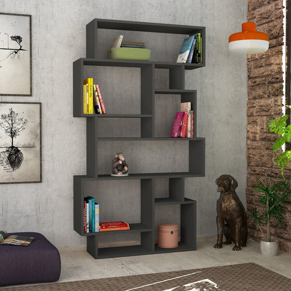 Könyvespolc Karmato - Anthracite-Vashome.sk