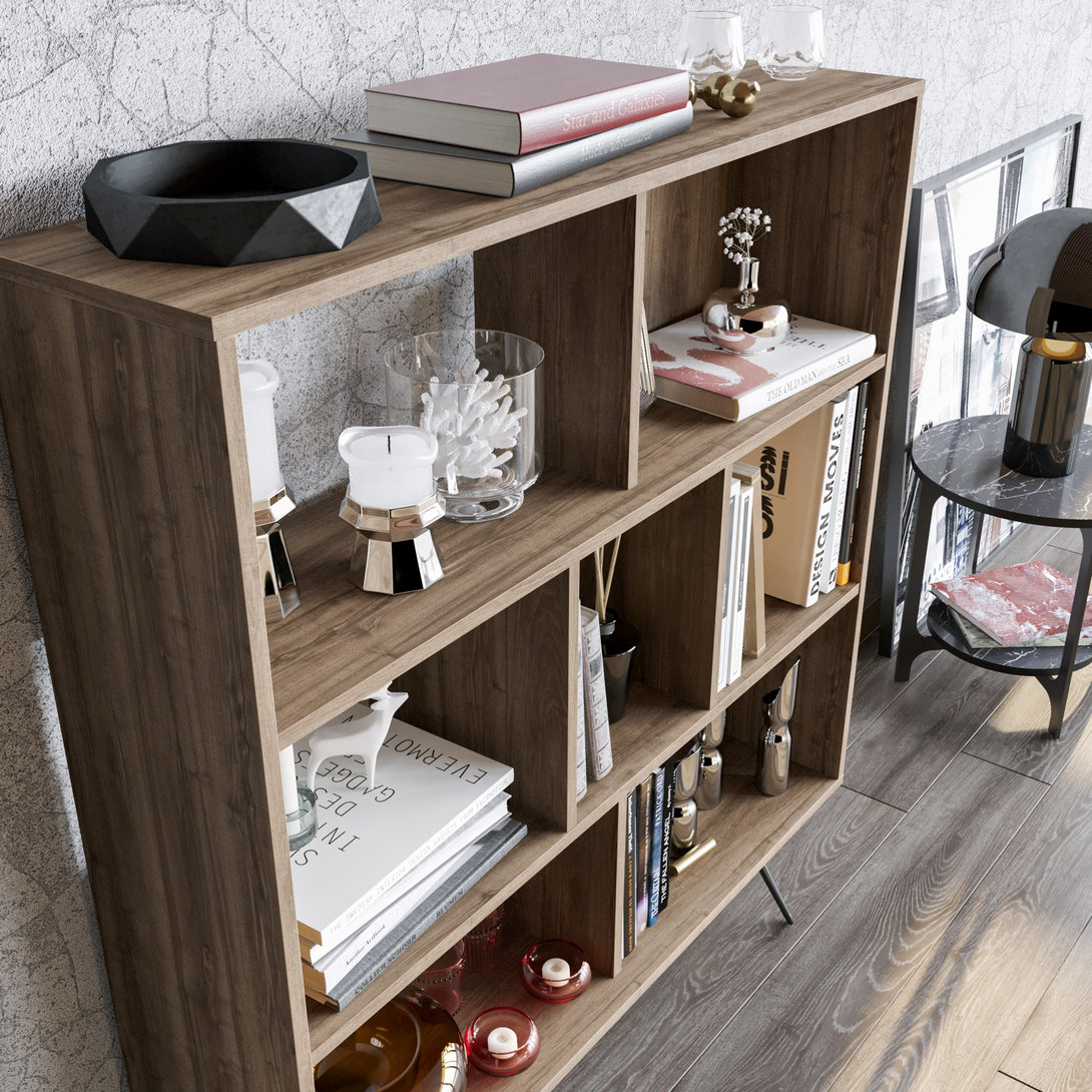 Könyvespolc Mistico - Walnut-Vashome.sk