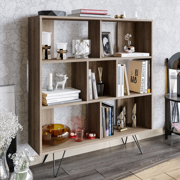 Könyvespolc Mistico - Walnut-Vashome.sk