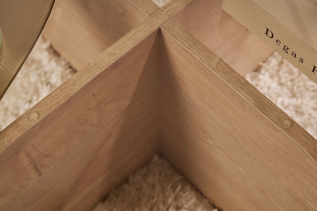 Konferenčný stôl Aeris - Sapphire Oak, Transparent-Vashome.sk