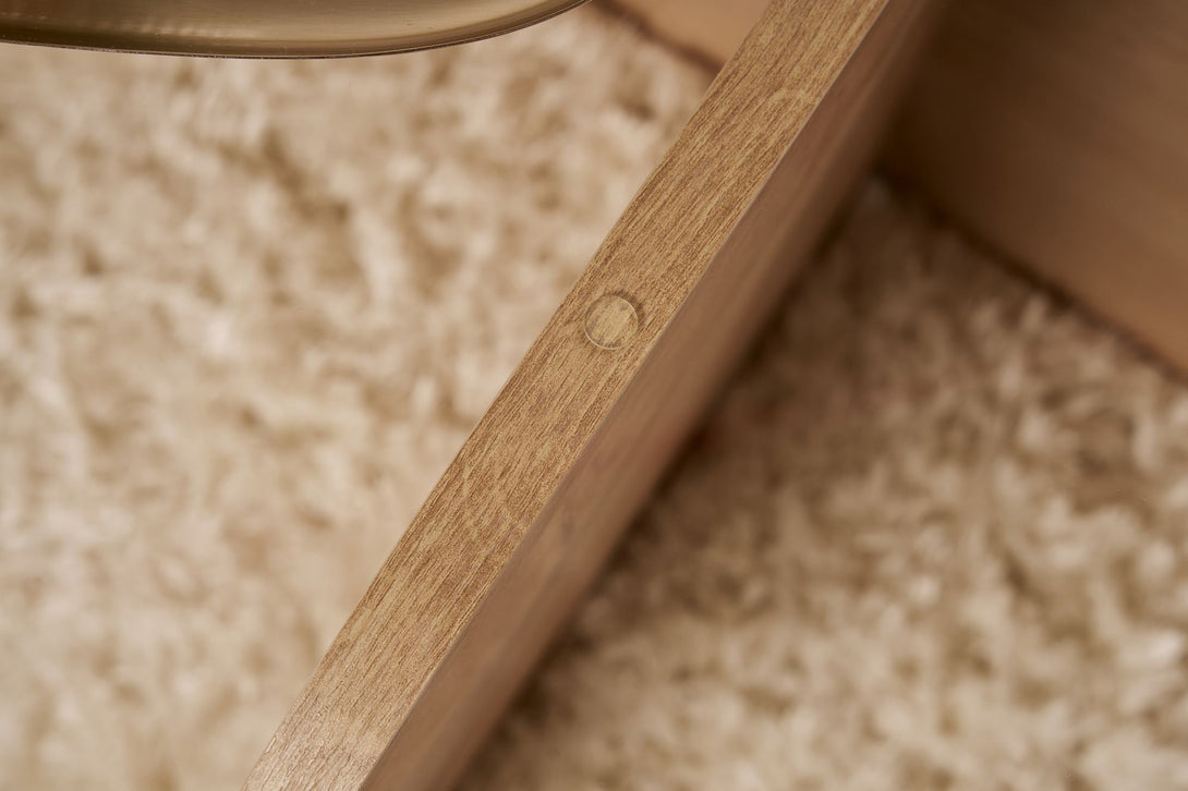 Konferenčný stôl Aeris - Sapphire Oak, Transparent-Vashome.sk