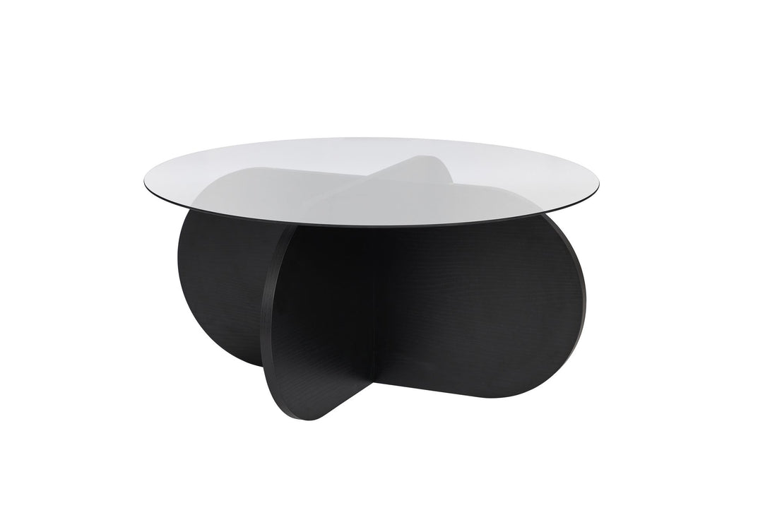 Konferenčný stôl Aeris - Wood Black, Fume-Vashome.sk