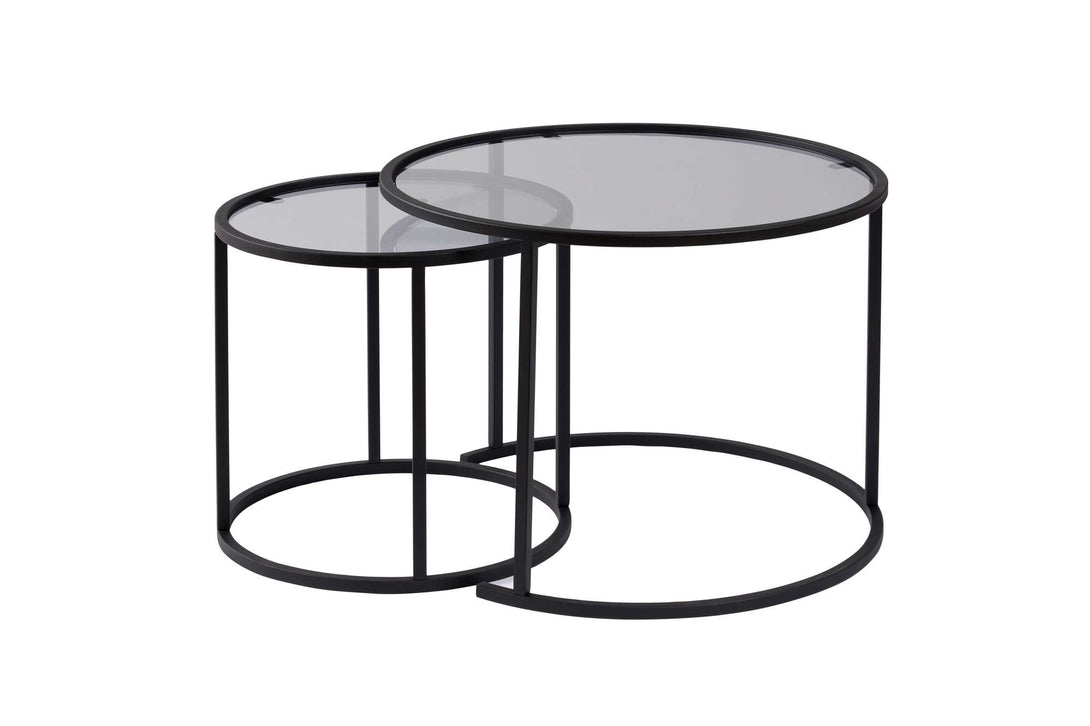 Konferenčný stôl Aurum - 60, 42 - Black, Grey-Vashome.sk