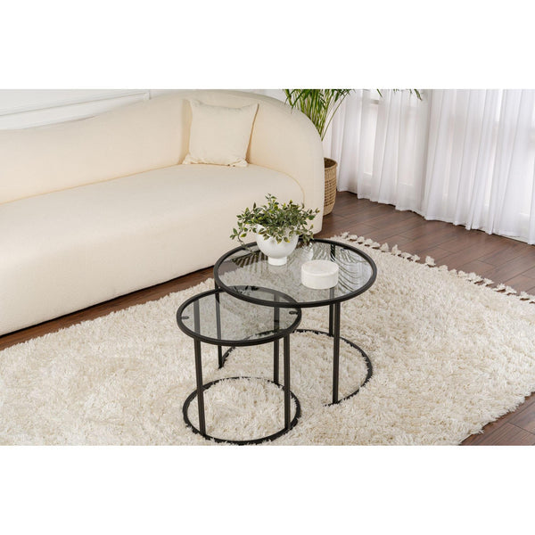 Konferenčný stôl Aurum - 60, 42 - Black, Grey-Vashome.sk