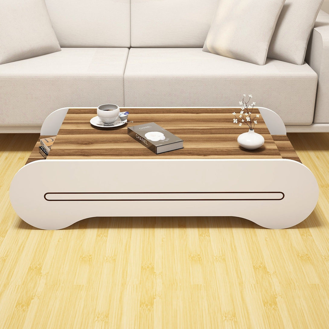 Konferenčný stôl Cool - Walnut, White-Vashome.sk